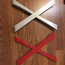 Letter “X” Aluminum 