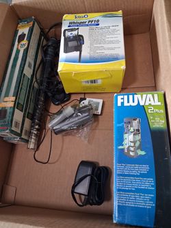 Aquarium filter/heater