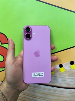 IPHONE 16 PLUS 128GB FULLY UNLOCKED
