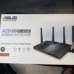 ASUS RT-AC88U AC3100 Dual-Band Gigabit Wi-Fi Router – Excellent 