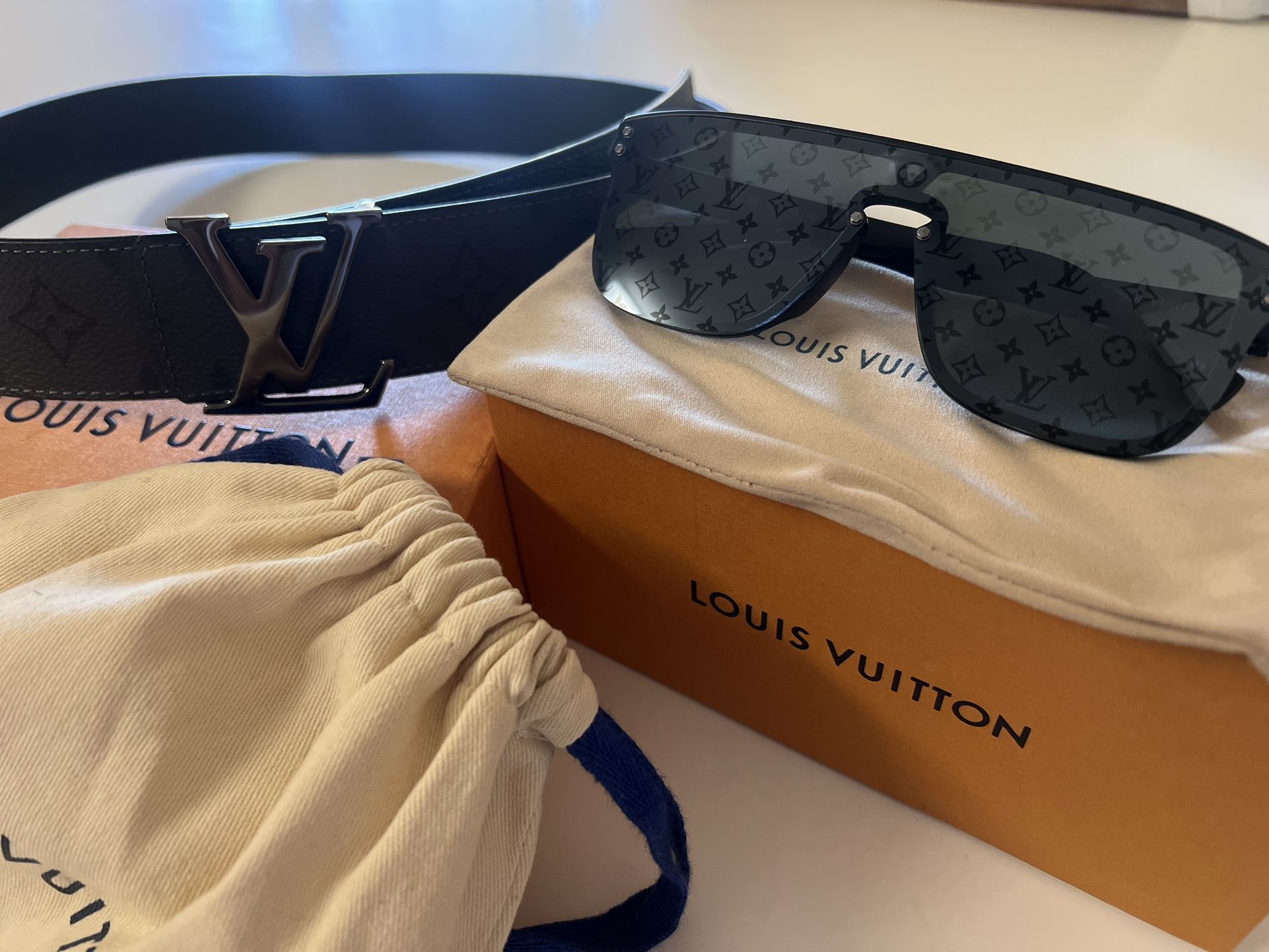 Louis Vuitton Deal ! LV Glasses & LV Belt 