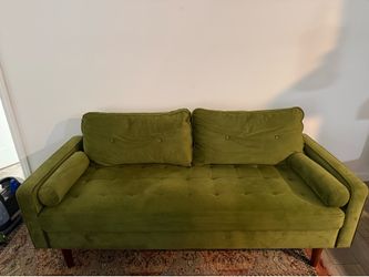 Green couch