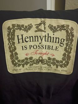 Hennessy T Shirt (Women Small)