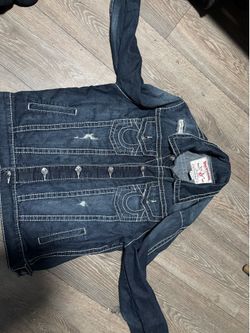 Trucker TR Jean button jacket