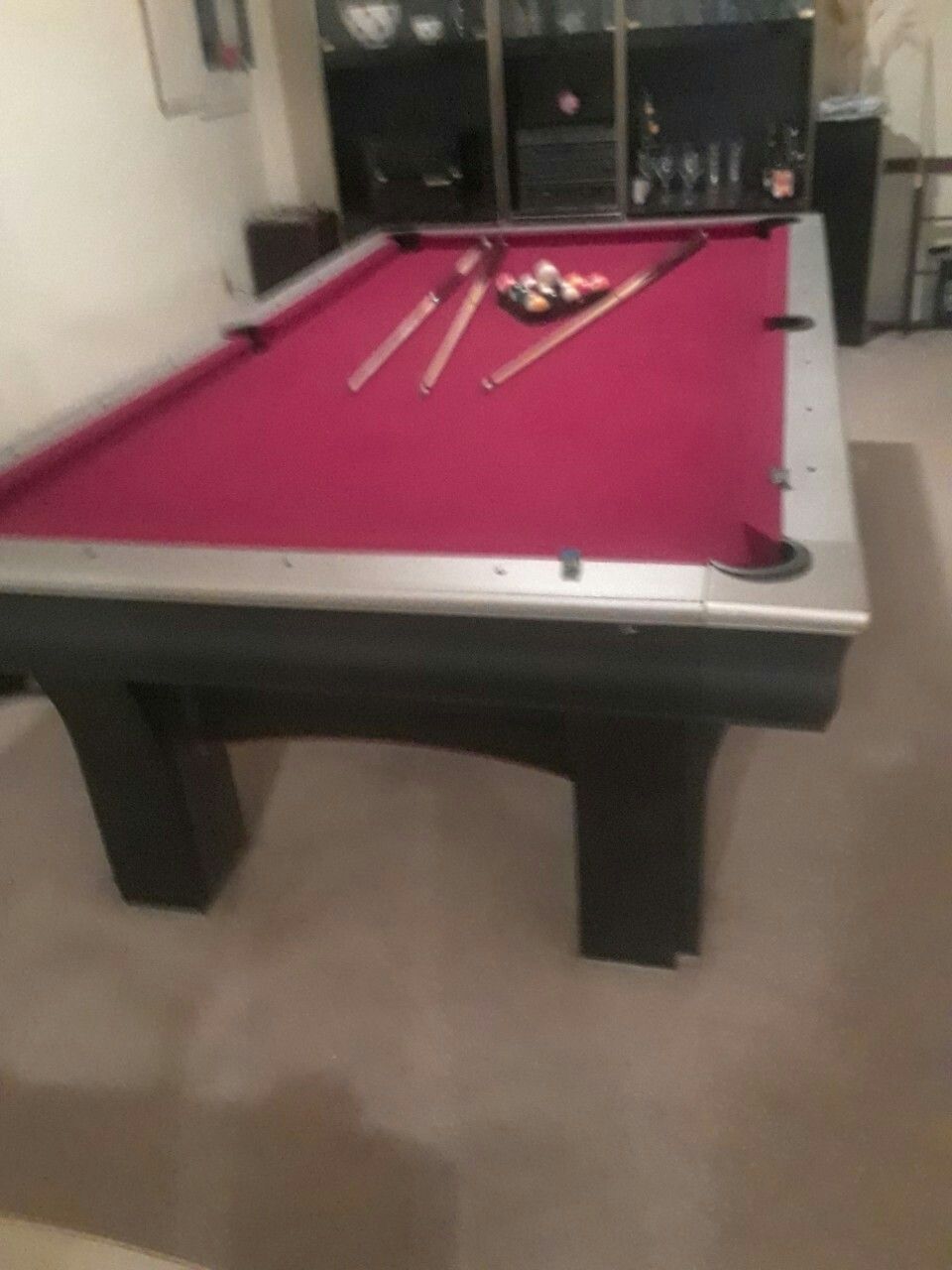 pool table size 4 by 8 large size
