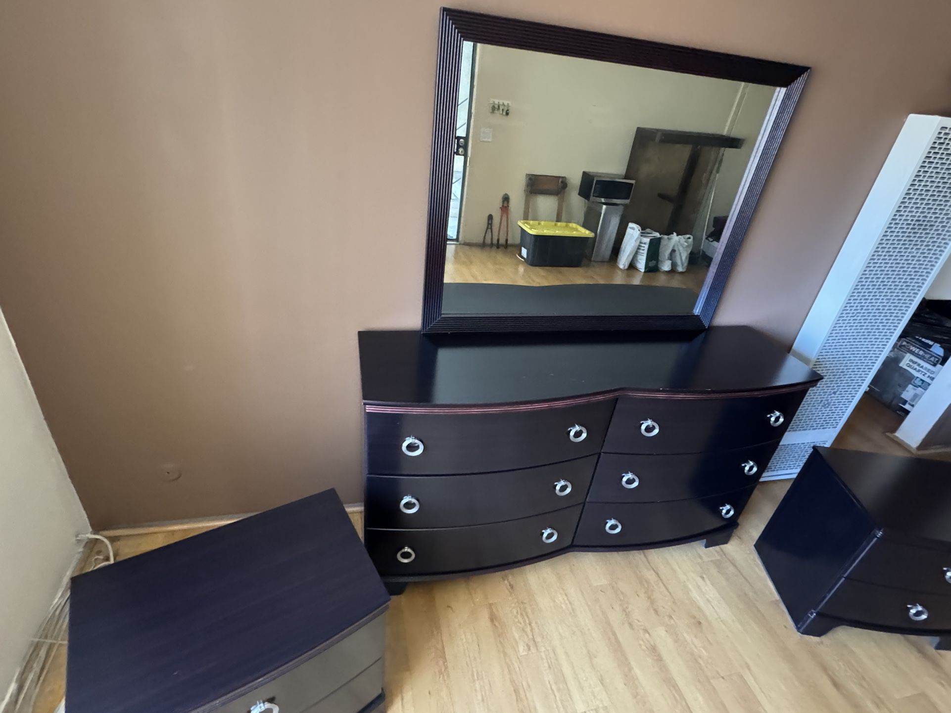 Dresser And Mirror
