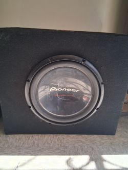 12" Subwoofer Box sub doesn't work