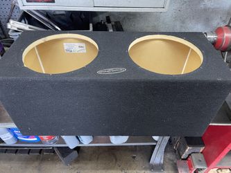 Sealed Box For 2x12” Subwoofer