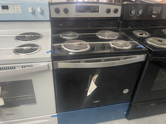 Whirlpool Electric Range New Stainless Steel 