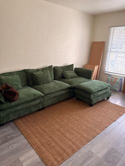 Green brand new couch for sale