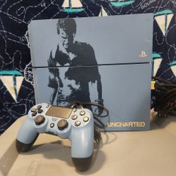 Uncharted 4 Limited Edition Bundle features The PlayStation 4 1TB Console 