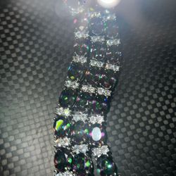 Multicolor 3A CZ Diamond Accent Bracelet With extension
