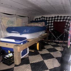 8 foot ram GMC fiberglass retro Camper Shell