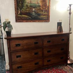 Elegant Style 6-drawer Dresser w/Free Nightstand - Delivery Available
