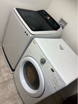 Washer and dryer