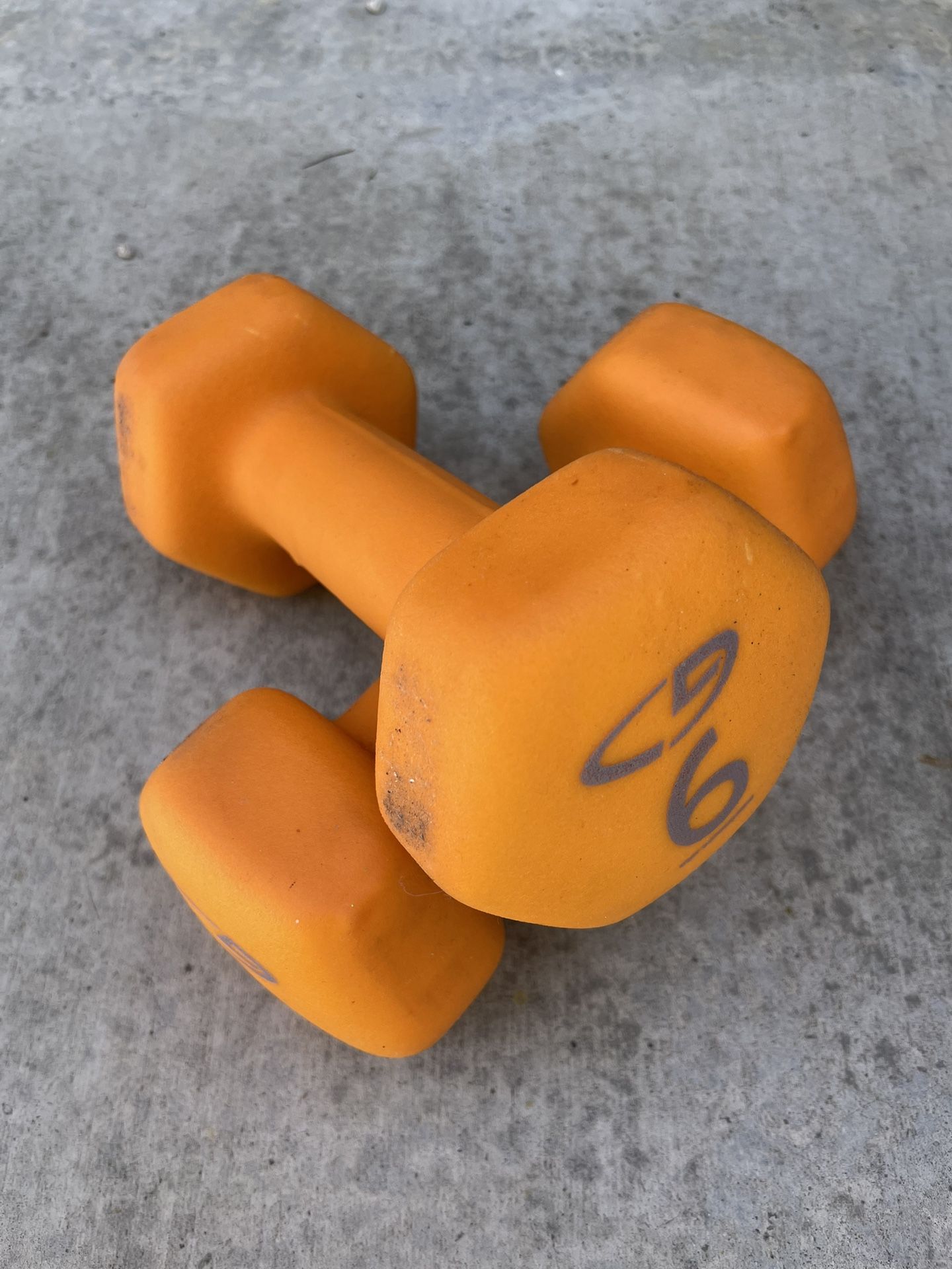 6 Lbs Dumbbells
