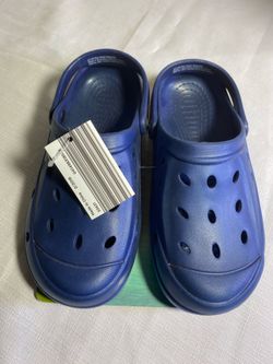 Dan and Lily Blue Crocs