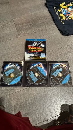 Back To The Future Blue Ray DVD Collection