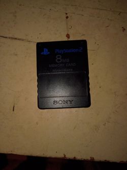 PlayStation 2 memory card