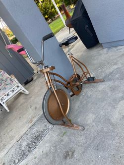 Antique schwinn exercise bike vintage