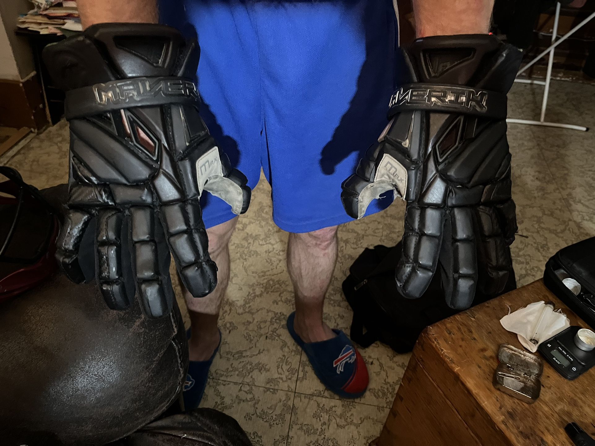 Maverick Max Lacrosse Gloves Size Large