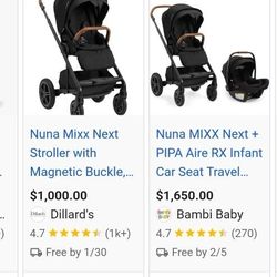 Nuna Car Seat & Stroller