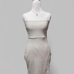 White Sparkly Dress