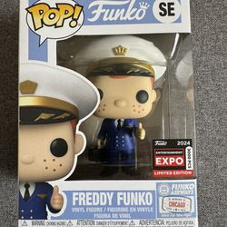 Chicago Comic Con Freddy Funko Pilot Funko Pop