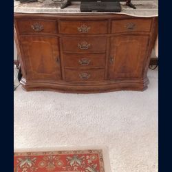 Antique Classic New Dresser Or Console, Side Table