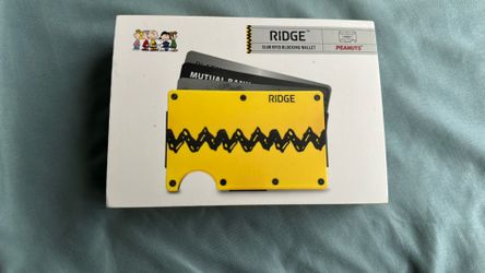 Ridge wallet peanuts edition