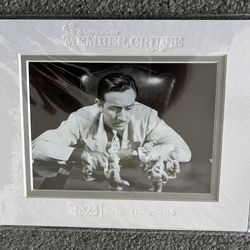 Walt Disney 8x10 Black & White