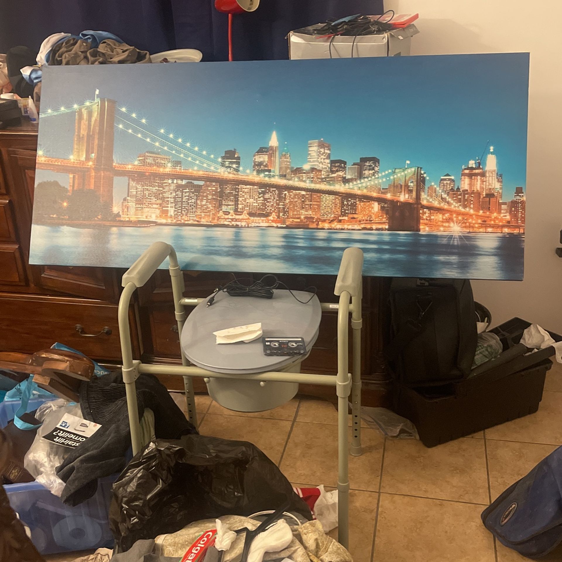 One Large NY Bridge. Beautiful Pice