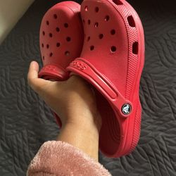 Cherry Red Crocs