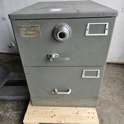 High End,  Older Combo Locking File Cabinet