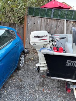 13.5 smoker craft 8 hp 4 stroke