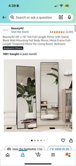 Selling Standing Mirror