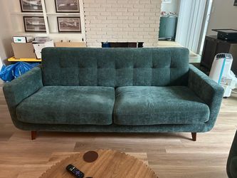 Jade Velvet Sofa
