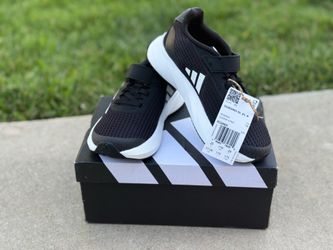 Adidas Duramo SL EL K Black/White- Boy Sneakers