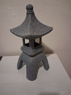 Japanese Stone Pagoda Garden Lantern
