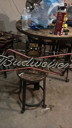 Neon sign Budweiser