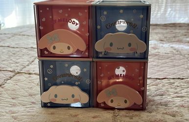 Sanrio mini drawers 4pcs 