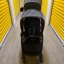 Brand New Graco Ready to Grow LX 2.0 Double Stroller Bench Standing Platform