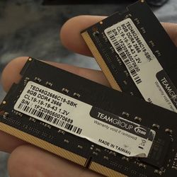 Laptop 16 GB ram Sticks 