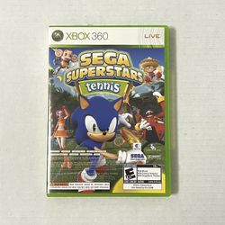 Sega Superstars Tennis/ Xbox Live Arcade (Xbox 360) Complete & Tested
