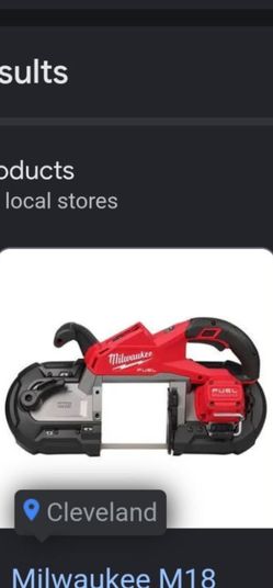Milwaukee M18 FUEL Cordless Band Saw