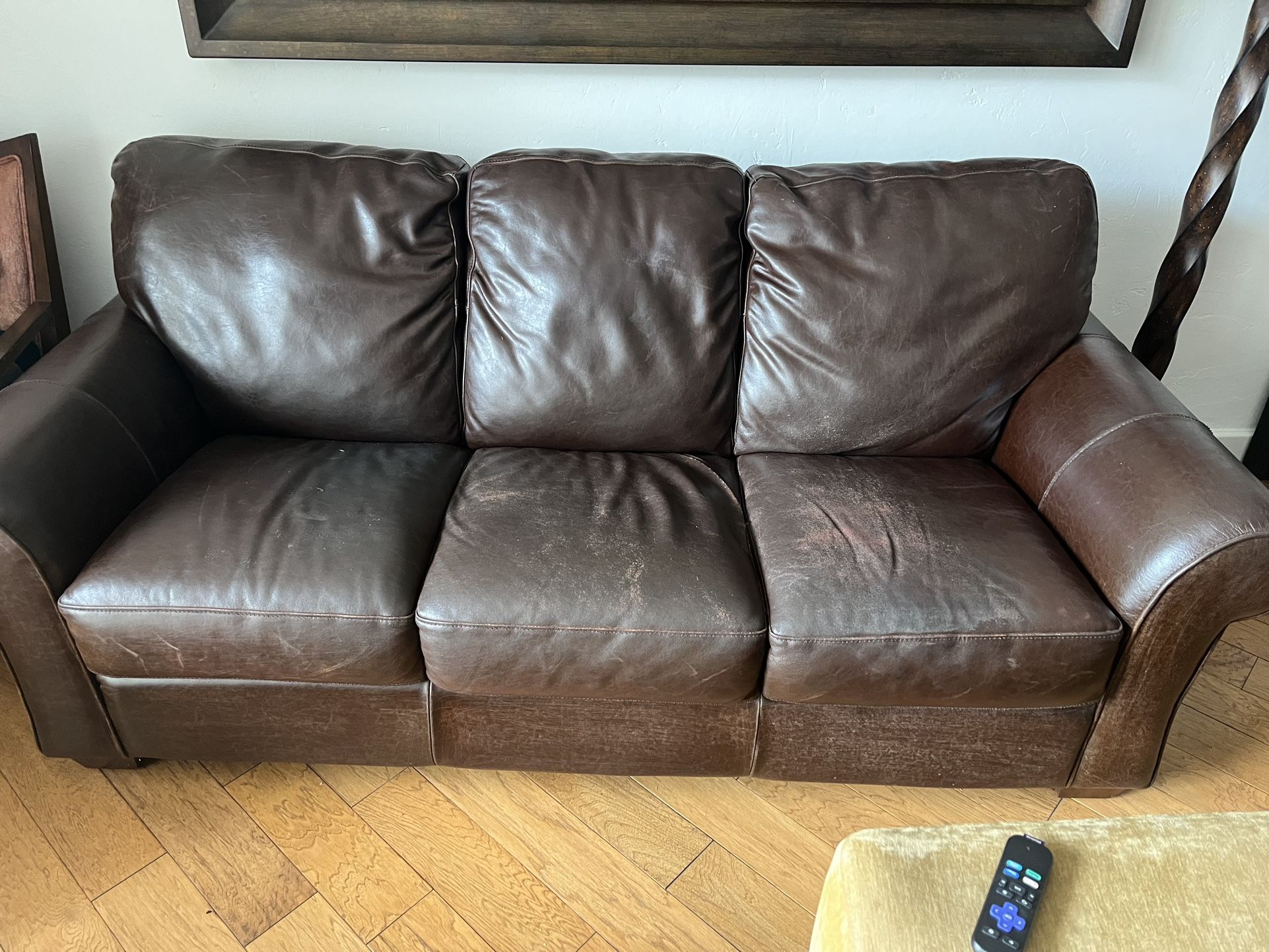 Leather Italia Couch 