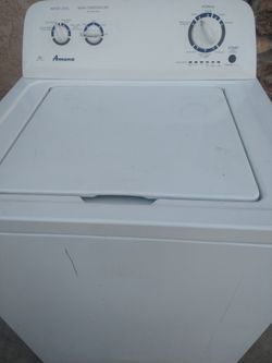 Amana washing machine refurbished, replaced suspension rods and replaced pump. Works great can deliver, install and haul , hablo español Amana washing