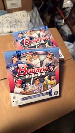 NEW 2025 Bowman Mega Box Baseball Chrome SEALED