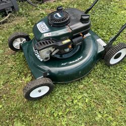 Craftsman Push Mower 4.5hp With 22” Cutting Deck. Not Self Propelled. Works Good. Must Pickup