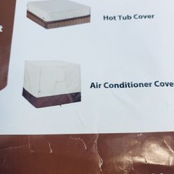 Canvas Air Condition Cover